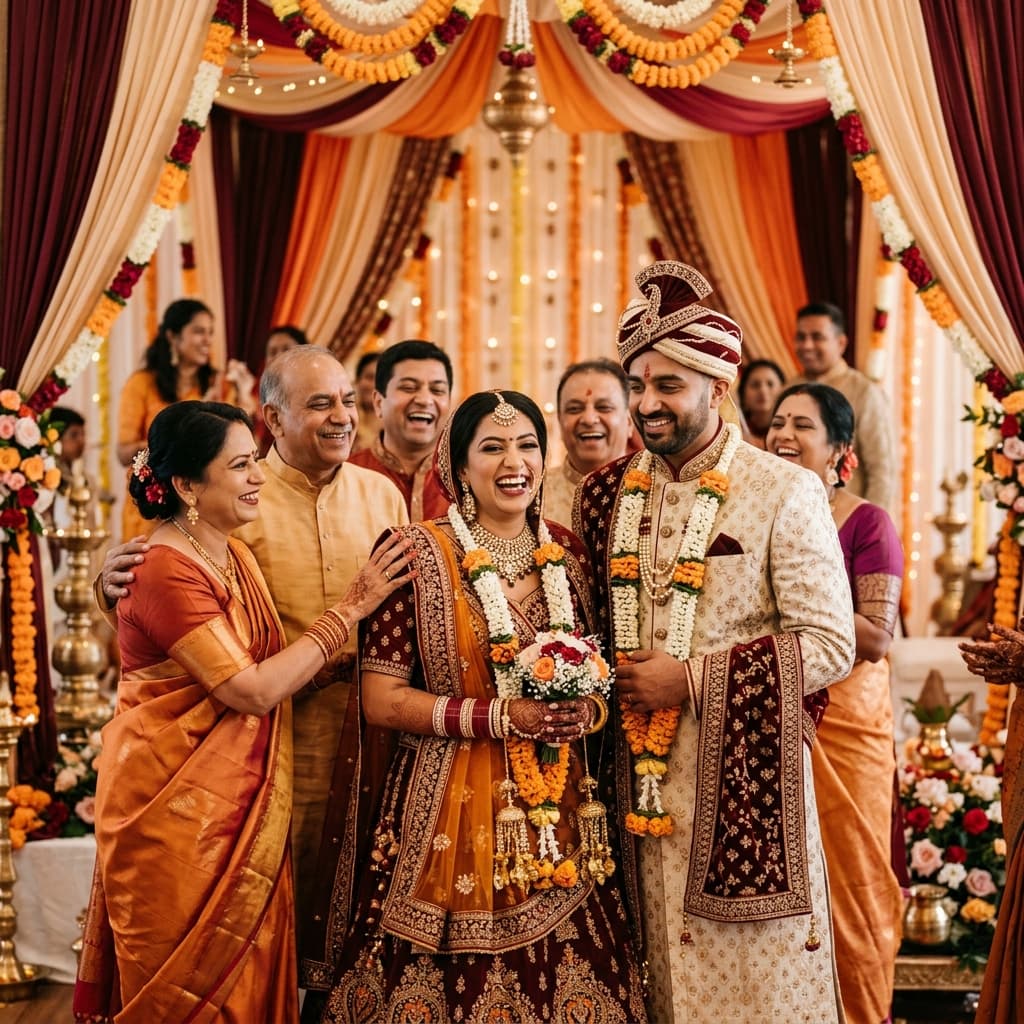 Indian Wedding Couple